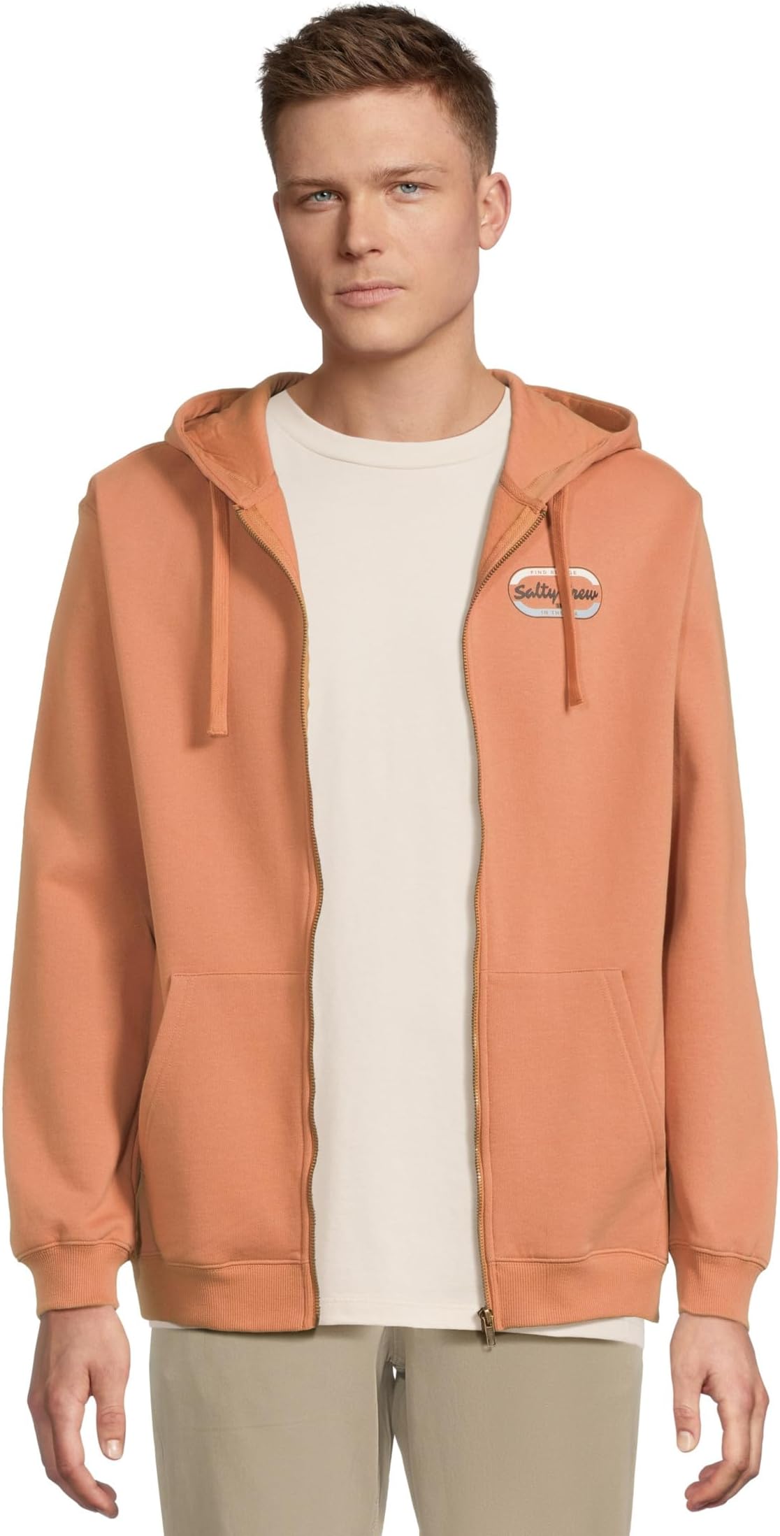 

Толстовка Salty Crew Capsule Zip Fleece, цвет Sierra