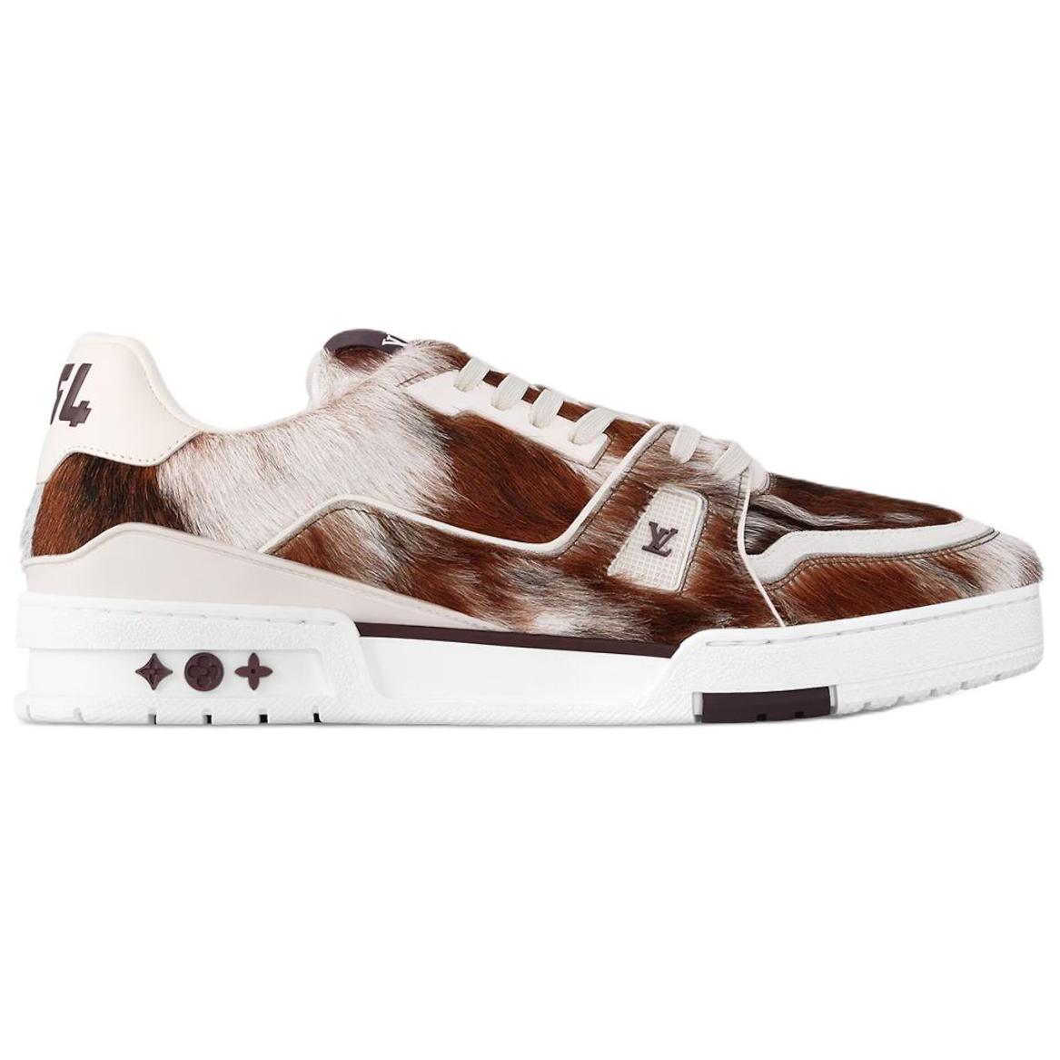 

Кроссовки Low-Top для скейтбординга мужские коричневые LOUIS VUITTON