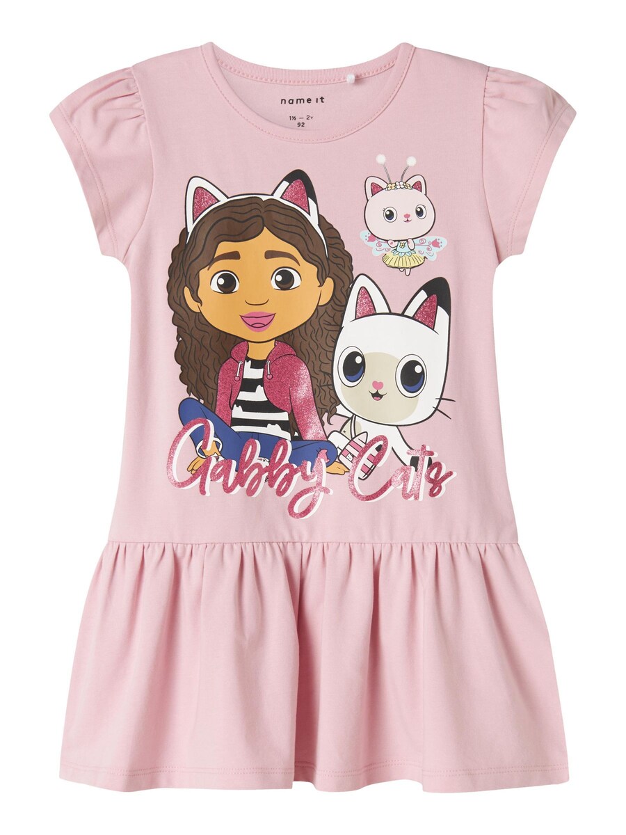 

Платье NAME IT Gabbys Dollhouse, розовый