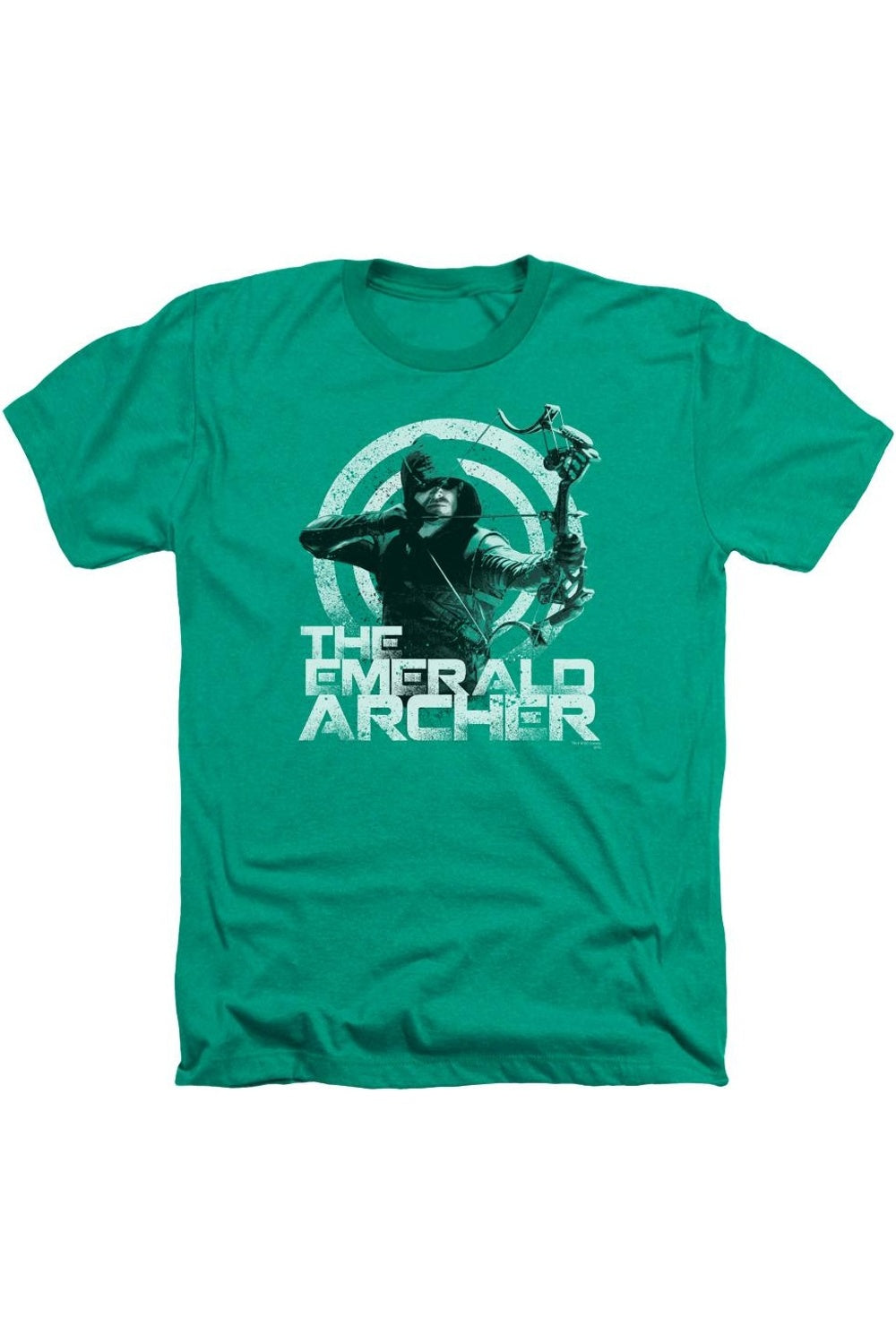 

Футболка Arrow Archer для взрослых Heather Gildan, цвет kelly green