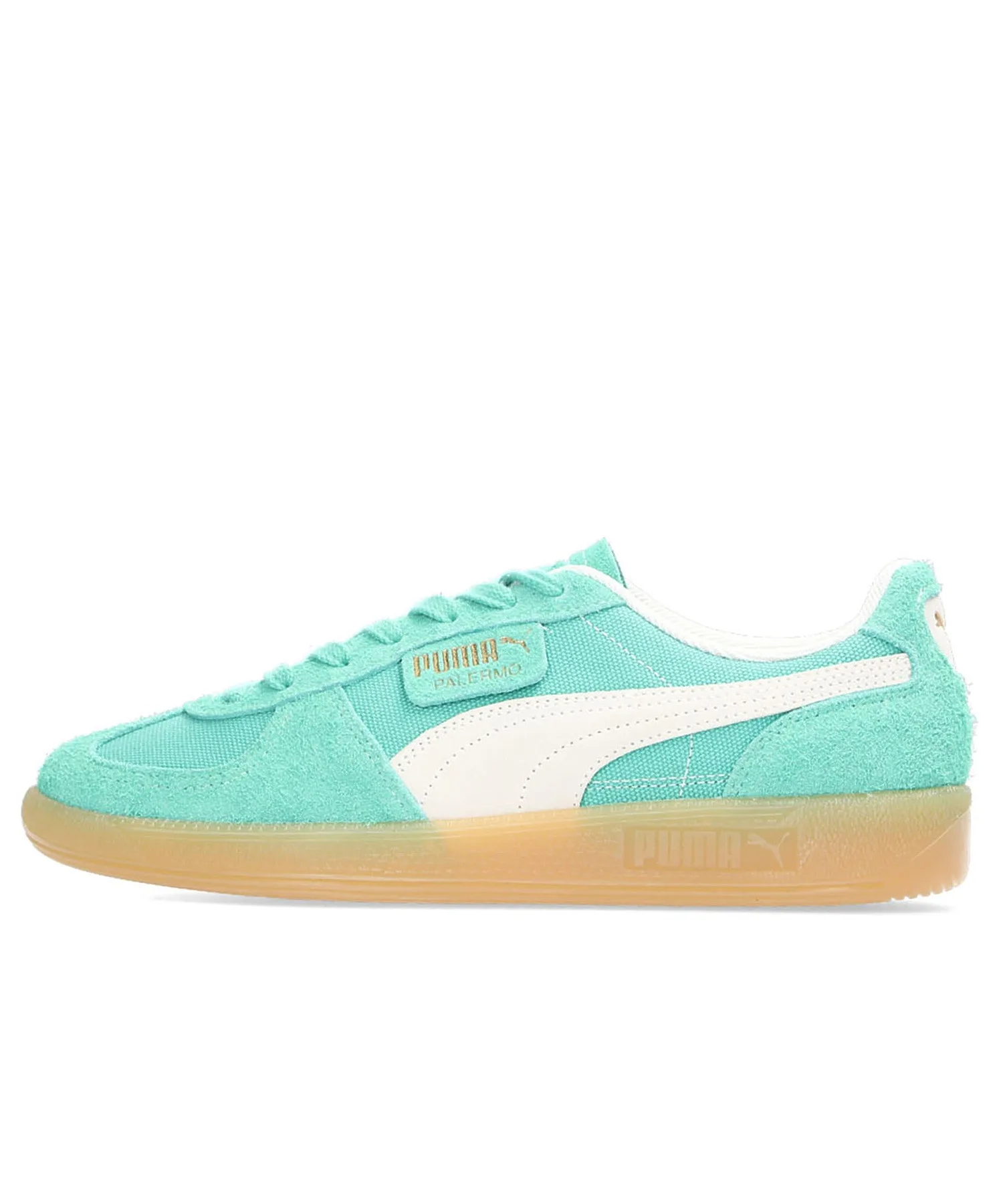Мужские кроссовки из натуральной кожи PUMA PALERMO VINTAGE светлые
