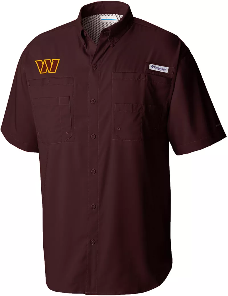 

Мужская красная футболка Columbia Washington Commanders Tamiami