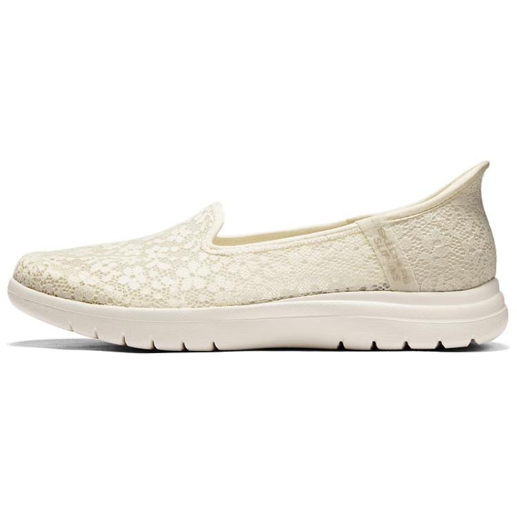 

Кроссовки Skechers Lifestyle Shoes Women's Low-top Milky White, слоновая кость, Бежевый, Кроссовки Skechers Lifestyle Shoes Women's Low-top Milky White, слоновая кость