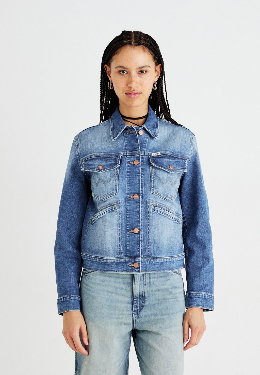 

Джинсовая куртка HERITAGE JACKET Wrangler, деним