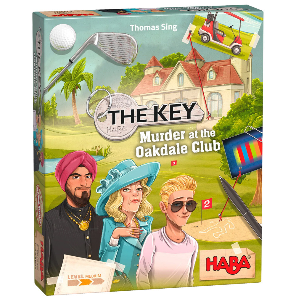 

Настольная игра HABA The Key: Murder at Oakdale Club