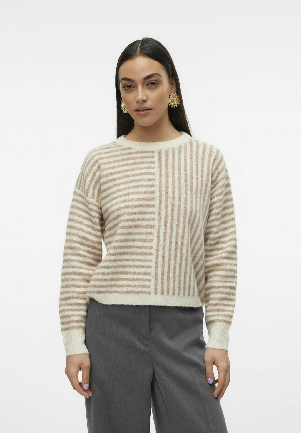 

Свитер VMURANUS ONECK Vero Moda, светло-коричневый