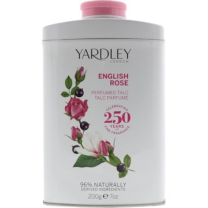 Парфюмированный тальк «Английская роза», 200 г, Yardley London — фото 2