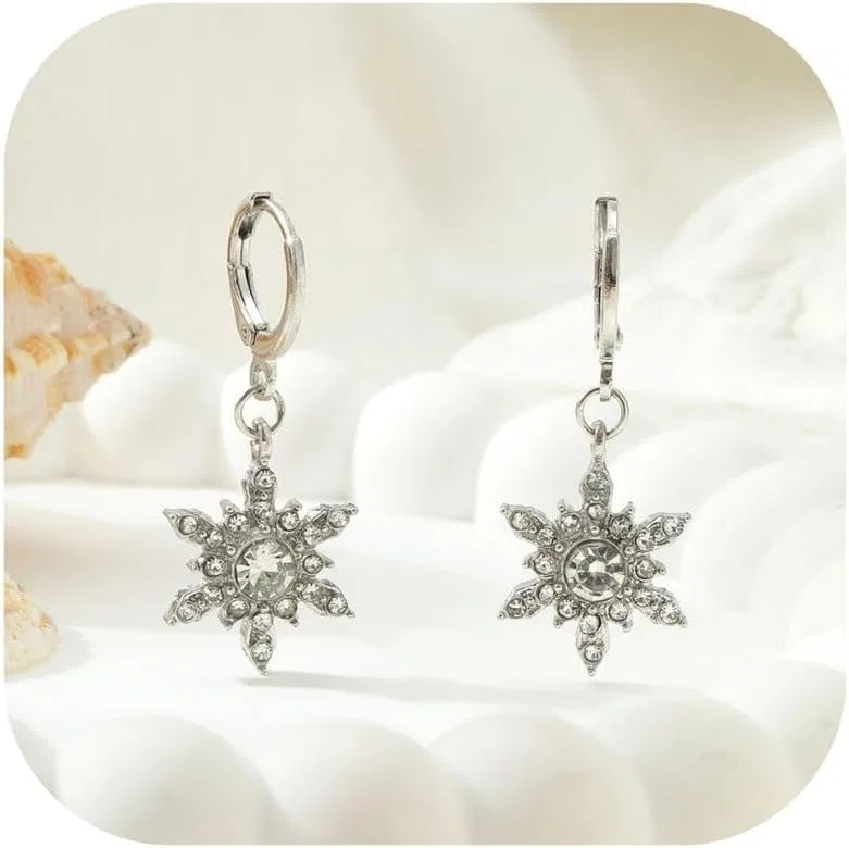 Серьги, полые винтажные, из сплава, серебристые
