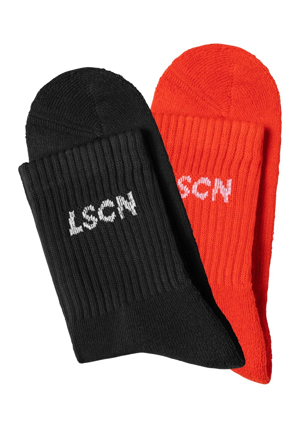 

Носки LSCN by LASCANA, красный