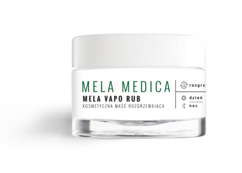 

MELA VAPO RUB [50г] - КОСМЕТИЧЕСКАЯ РАЗОГРЕВАЮЩАЯ МАЗЬ - MELA MEDICA /MELALEUCA ПОЛЬША/ Inna