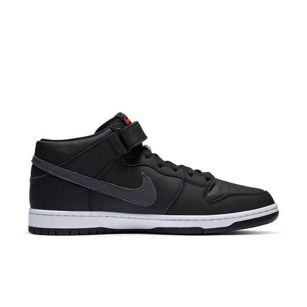 Кроссовки dunk mid pro iso sb Nike, черный — фото 2
