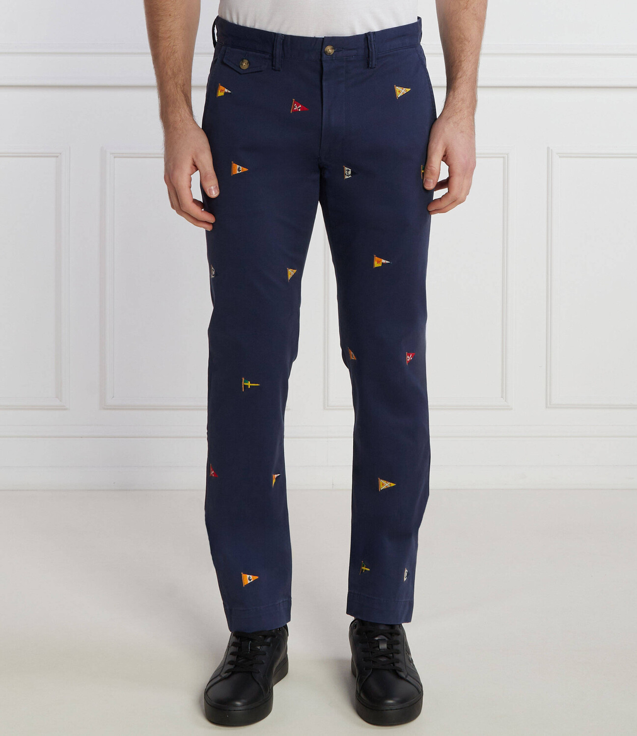 

Брюки POLO RALPH LAUREN chino Slim Fit stretch, темно-синий