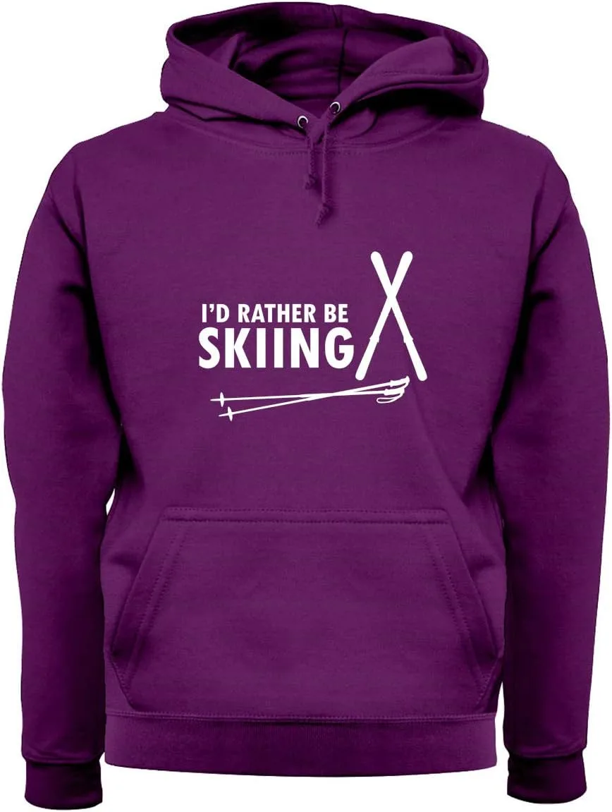 

Толстовка Unisex Premium I'd Rather Be Skiing Dressdown