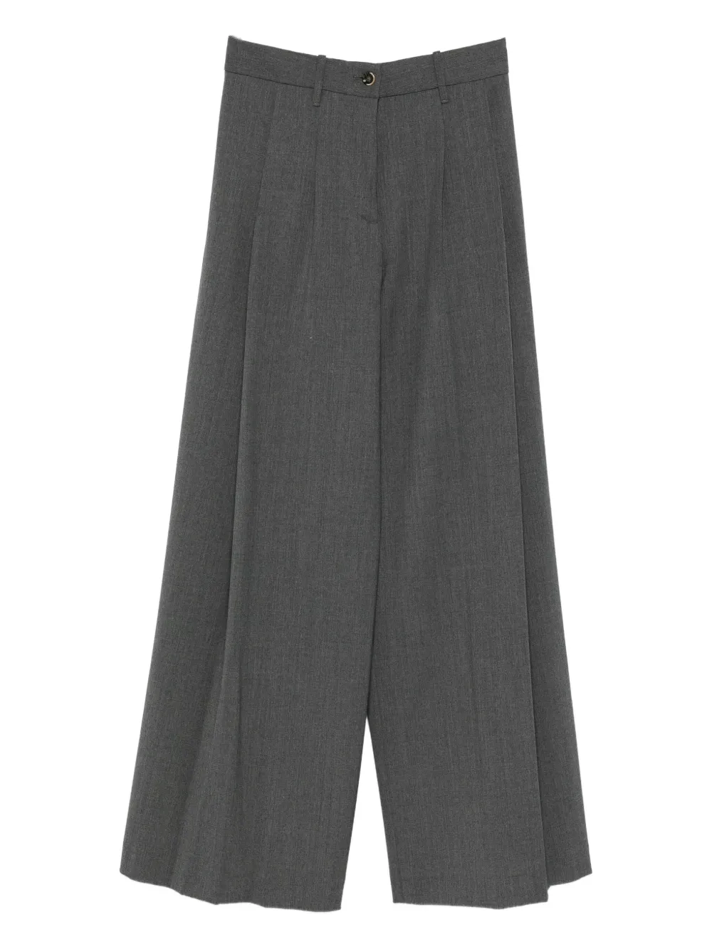 

Брюки палаццо со складками Nine In The Morning, серый