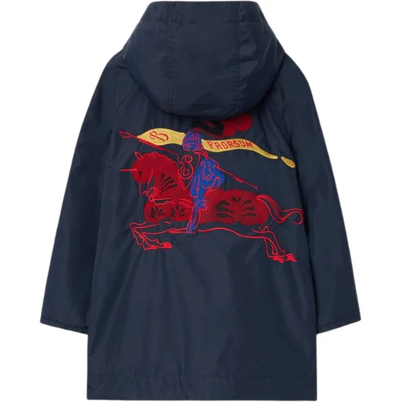 Детская футболка Top Horse Year New Year Celebration Collection SS26 Burberry, Blue — фото 3