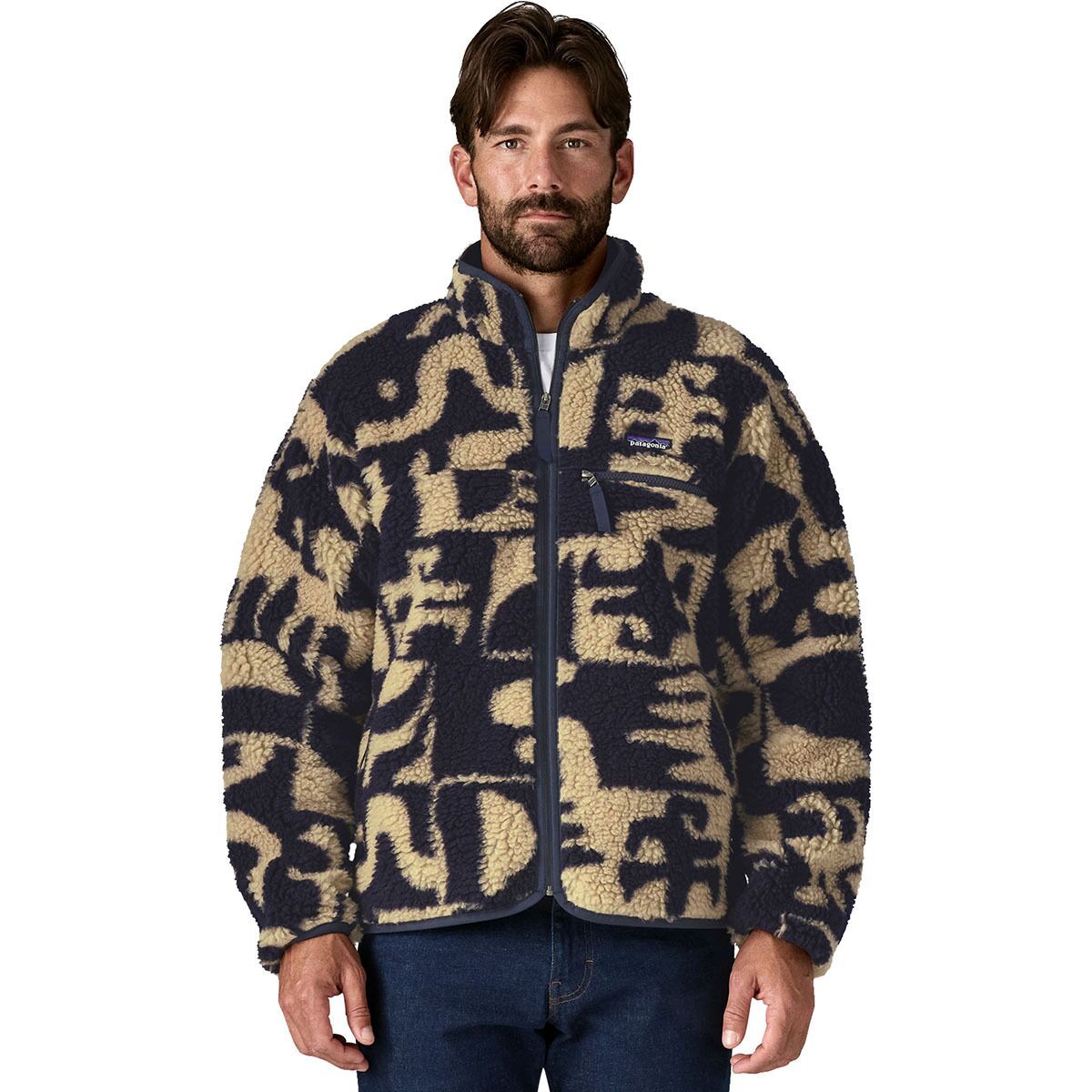 

Кардиган Natural Blend Retro Patagonia, цвет mother tree: oar tan