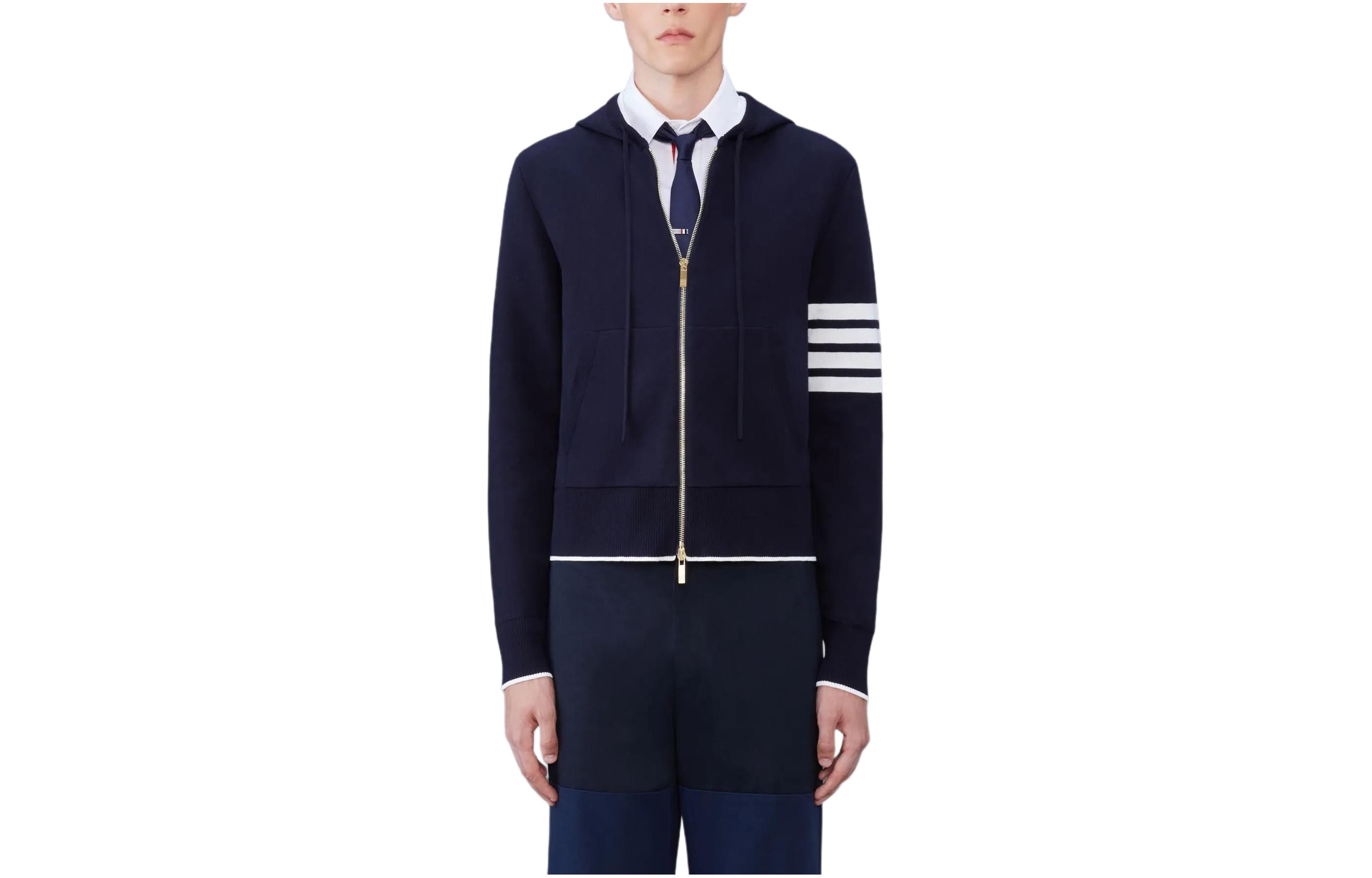 

THOM BROWNE Куртка мужская морская синяя, Marine Blue