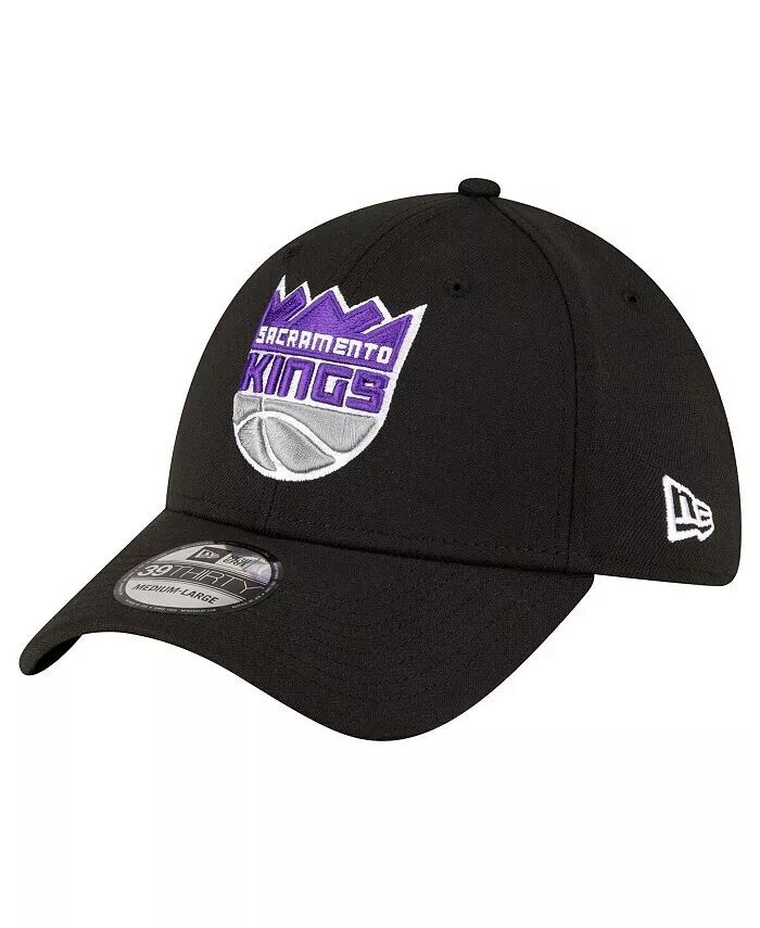 

Мужская черная кепка Sacramento Kings Logo 39THIRTY Flex Hat New Era, черный