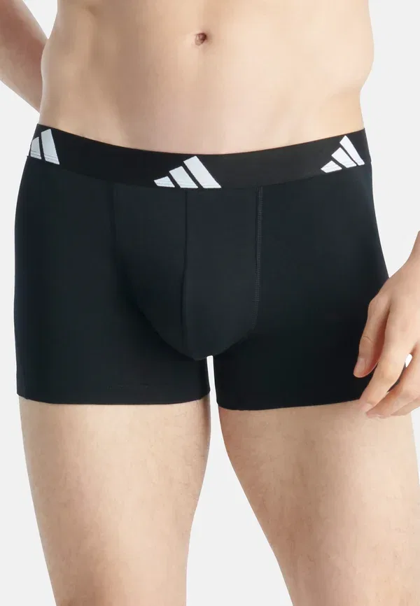 Трусы Adidas Sportswear Retro 10er Pack Active Flex Trunks, белый, черный, серый — фото 2