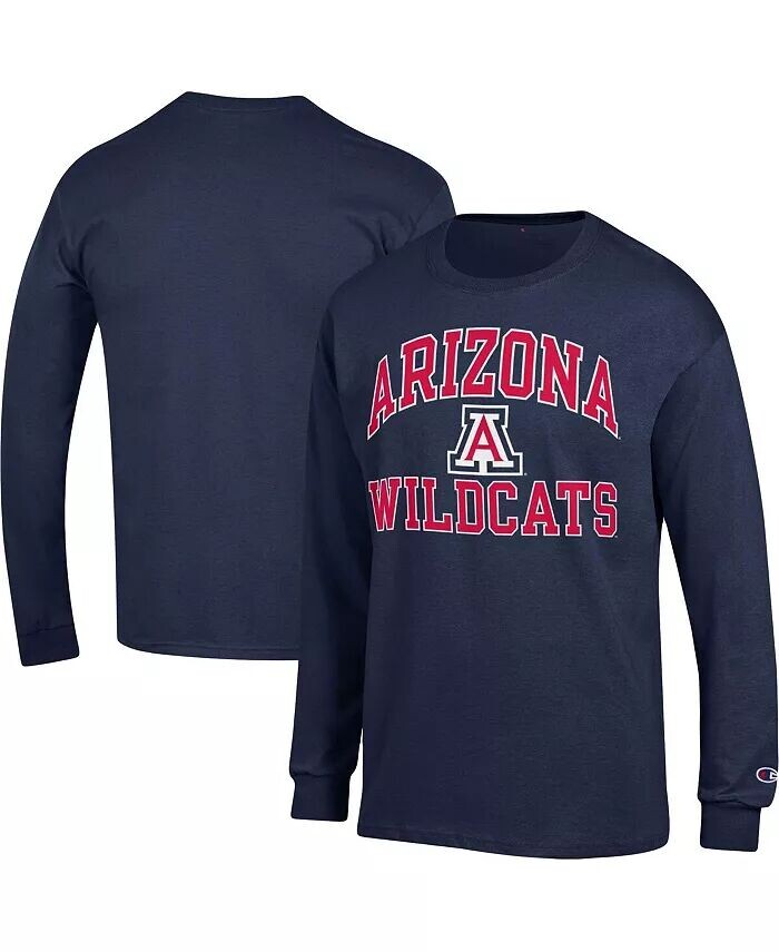 

Мужская темно-синяя футболка с длинным рукавом Arizona Wildcats High Motor Champion, синий