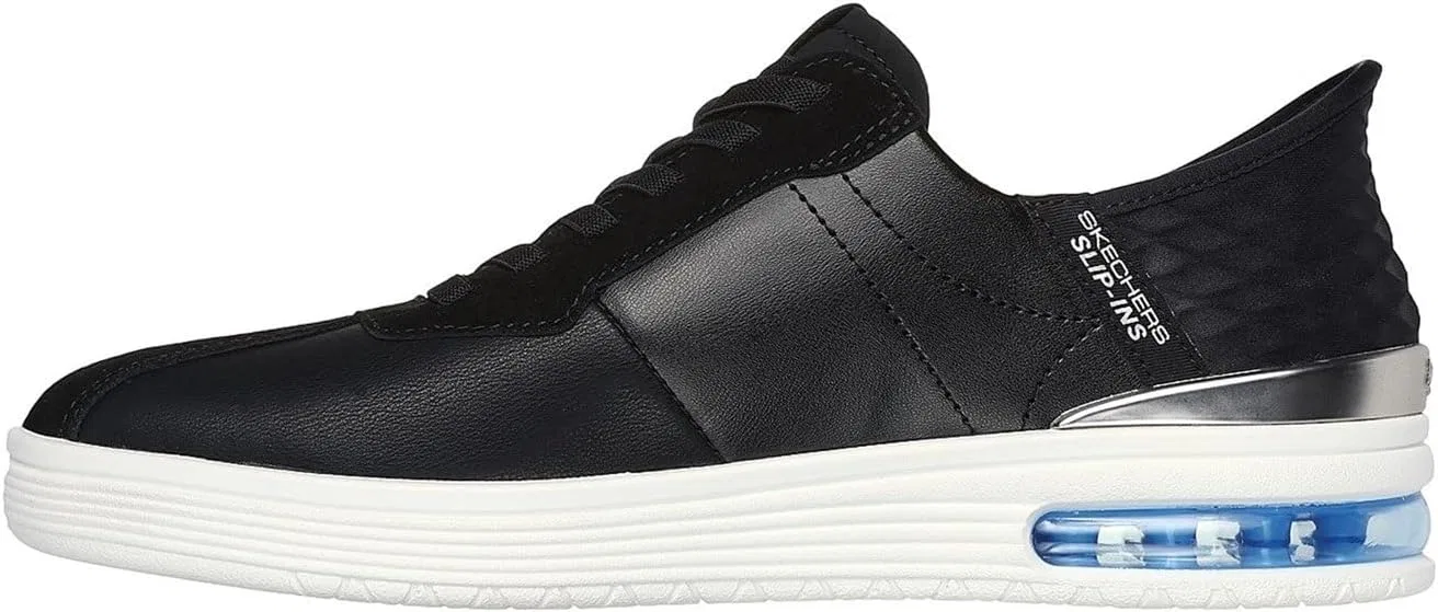 Мужские слипоны Skechers X Snoop Dogg Doggy Air Trainers, Black Leather — фото 2