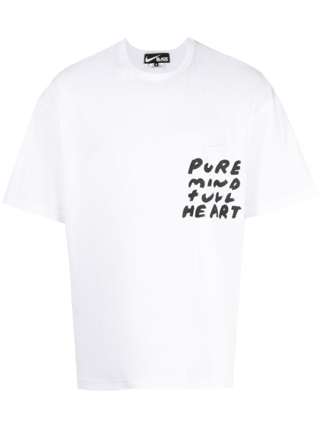

Black Comme Des Garçons футболка с графичным принтом, белый