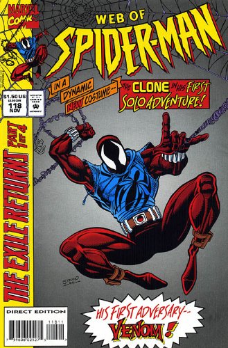 

Web of Spider-man #118 "1st Clone Solo Adventure- Venom Appearance" (MARVEL COMICS)