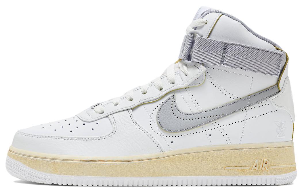 

Белые двухслойные высокие кроссовки Nike Air Force 1, Белый, Белые двухслойные высокие кроссовки Nike Air Force 1