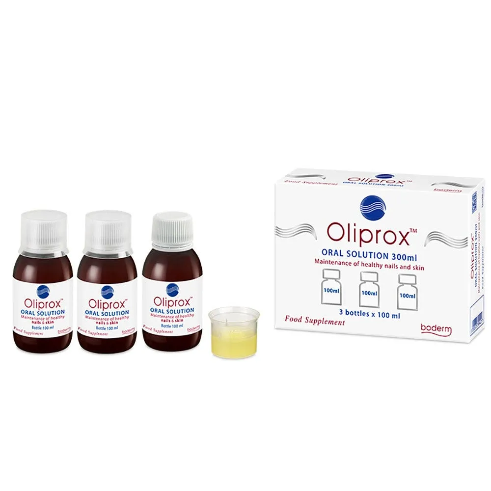 

Oliprox Oral Solution Добавка для кожи и ногтей 3x100 мл