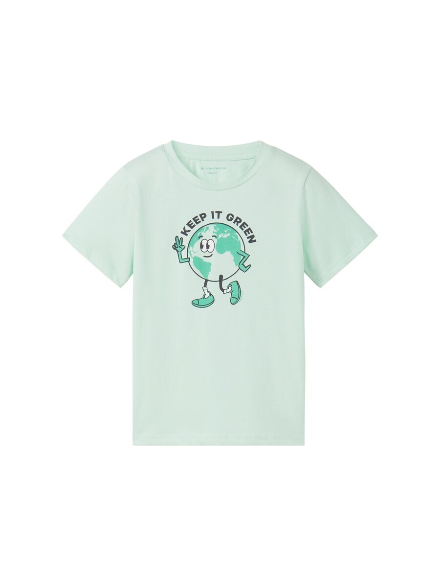 

Футболка Tom Tailor, цвет Green/Mint