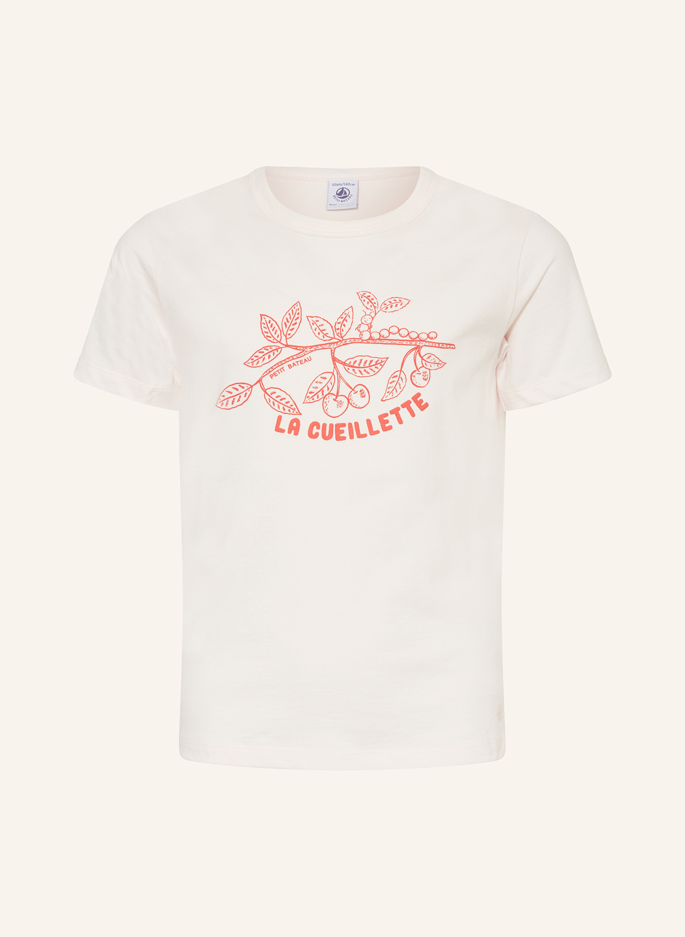

Футболка Petit Bateau, розовый