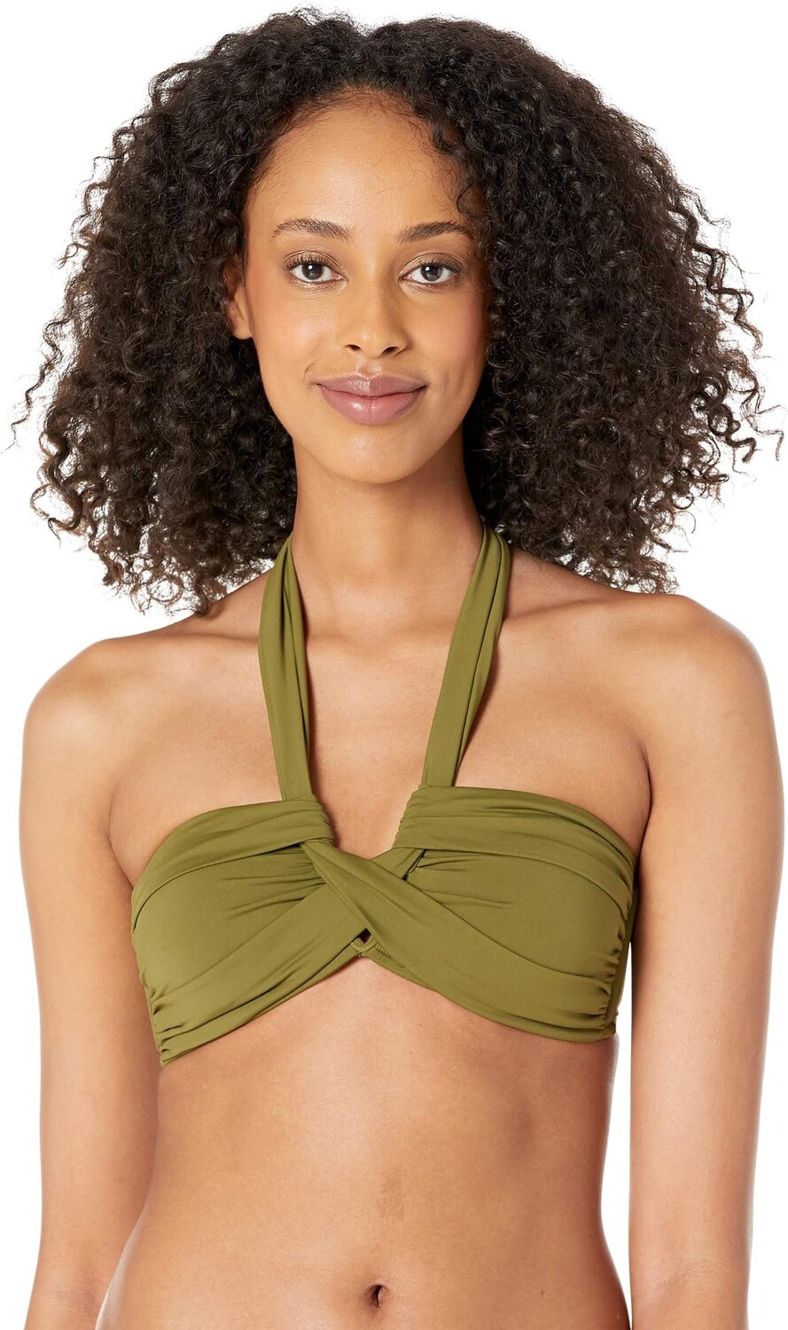 

Купальник Seafolly Seafolly Collective Halter Bandeau, цвет Avocado