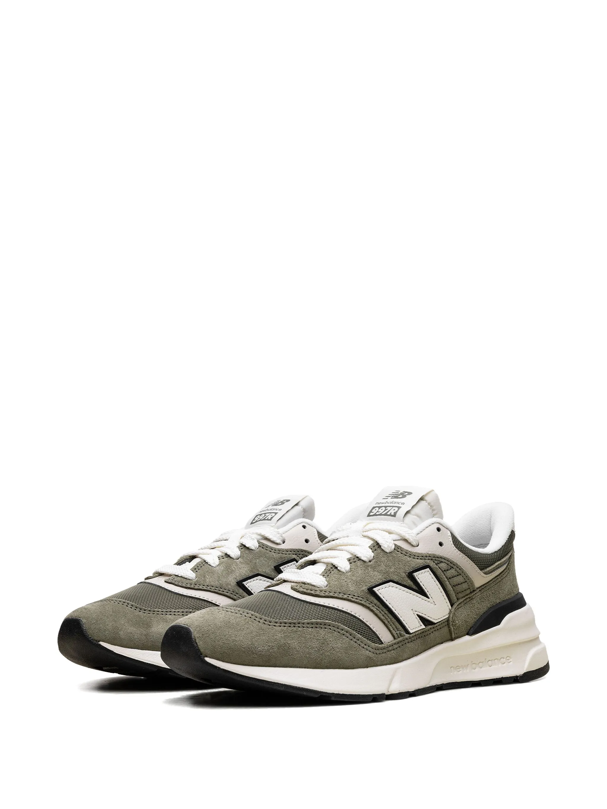 

Кроссовки с нашивкой с логотипом 997R New Balance, зеленый