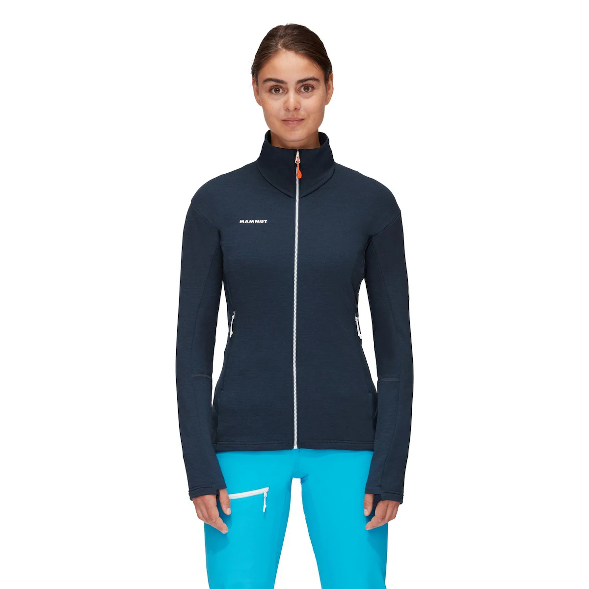 

Mammut EISWAND GUIDE JACKET Женская горная флисовая куртка, темно-синий