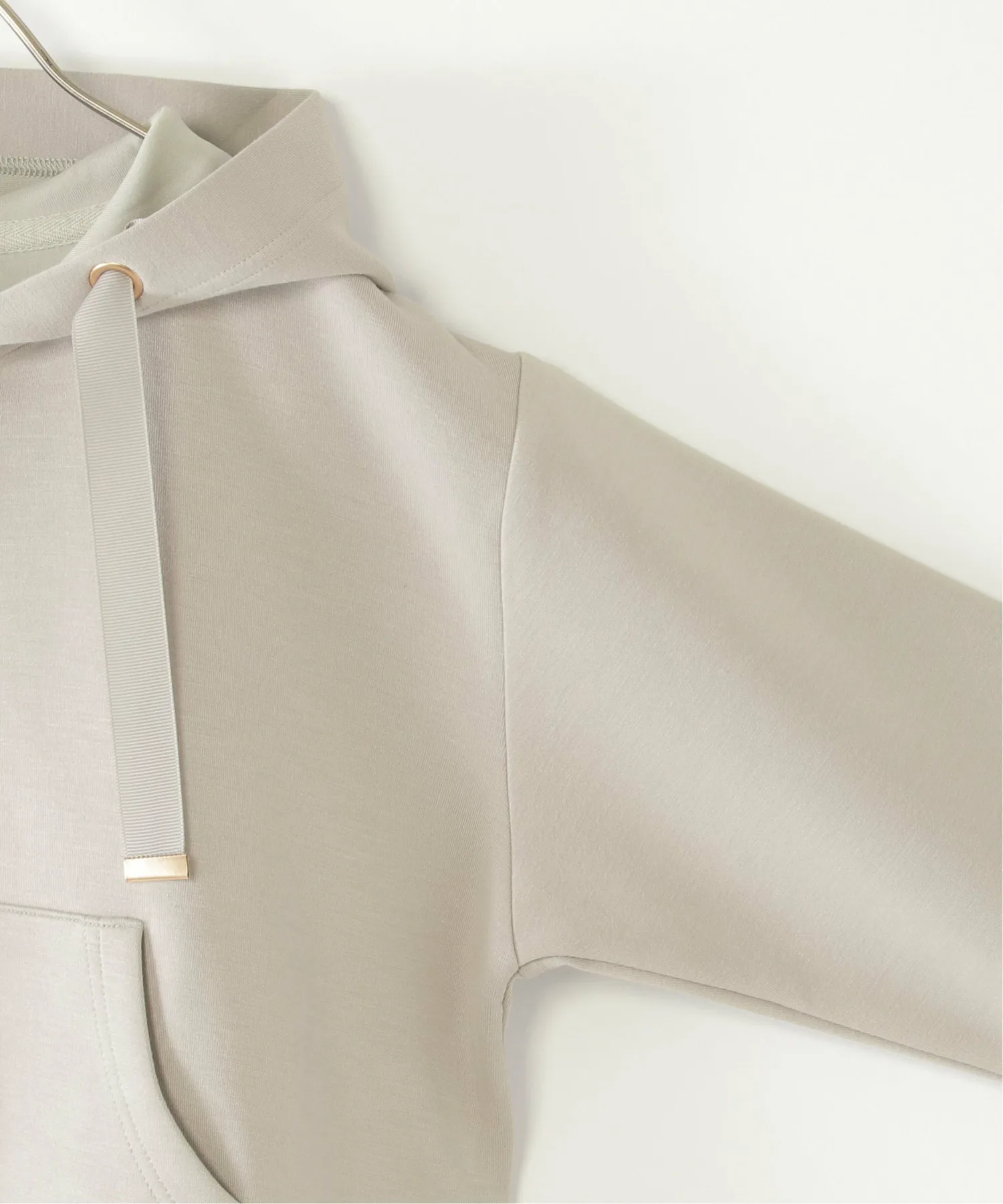 Толстовка на молнии из картона (120–160 см) Ikka, цвет Beige — фото 4