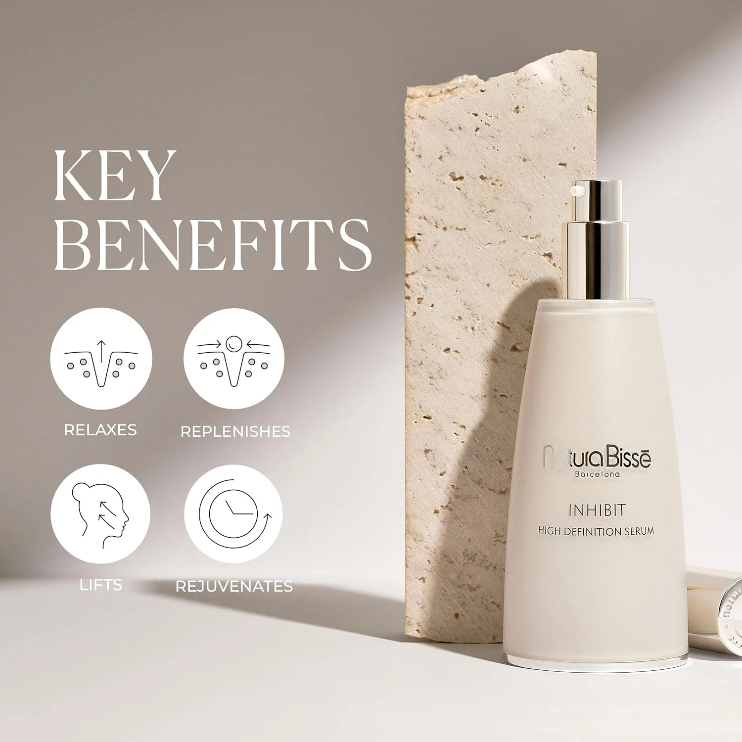 Сыворотка против морщин Natura Bissé Inhibit High Definition Serum, подтягивает, укрепляет, восстанавливает и омолаживает кожу, 57 г. — фото 3