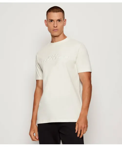 

Футболка Regular fit Karl Lagerfeld, бежевый