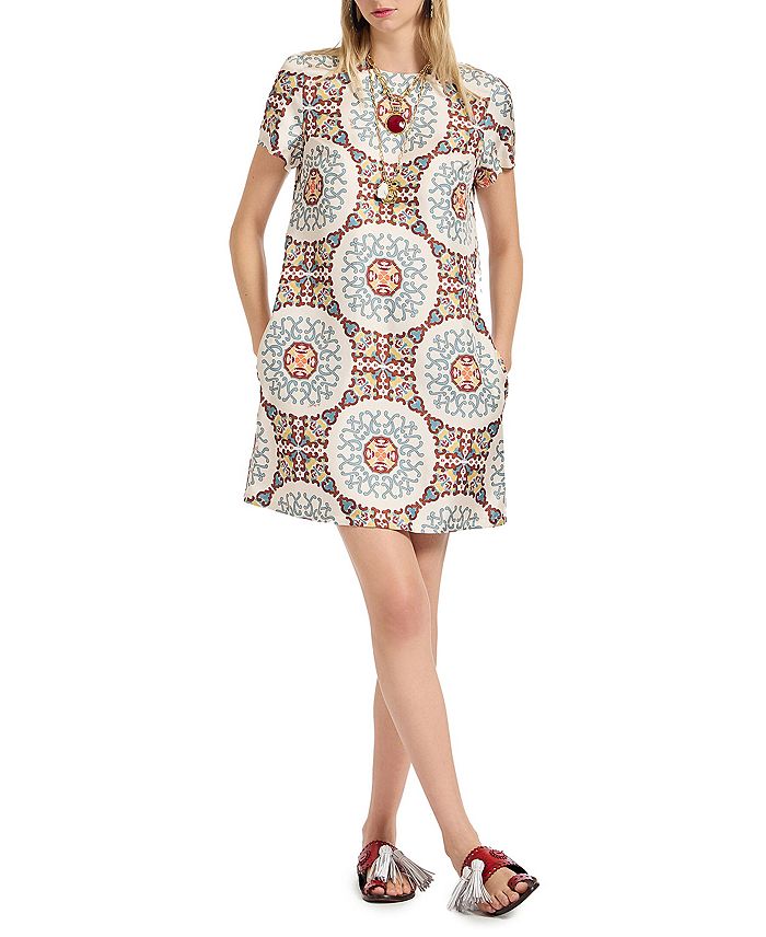 

Мини-платье Swing Dress La DoubleJ, коричневый/бежевый