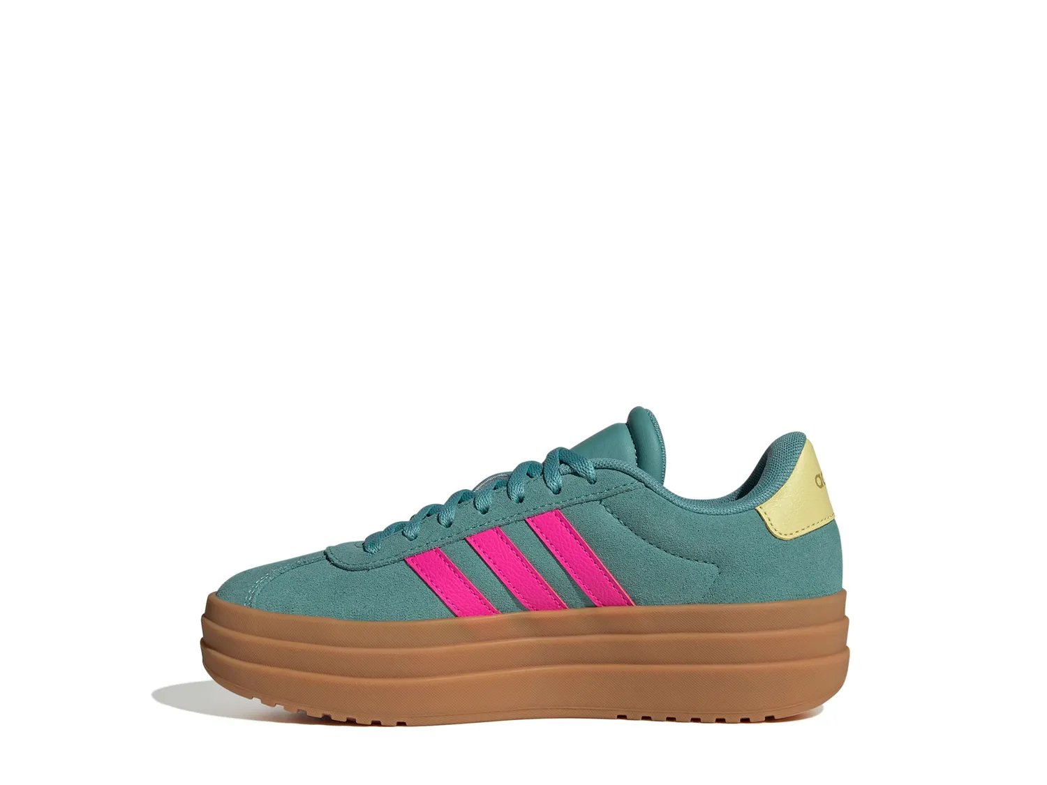 Кроссовки adidas VL Court Bold Platform Sneaker - Kids', бирюзовый/аквамарин — фото 2