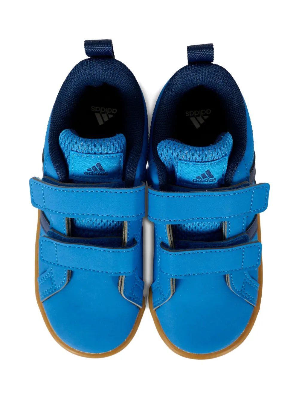Кроссовки с тремя полосками Adidas Kids, синий — фото 3