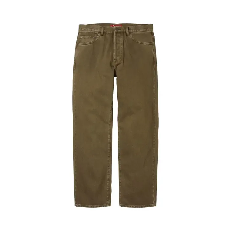 Джинсы Supreme Regular Jean 'Olive'