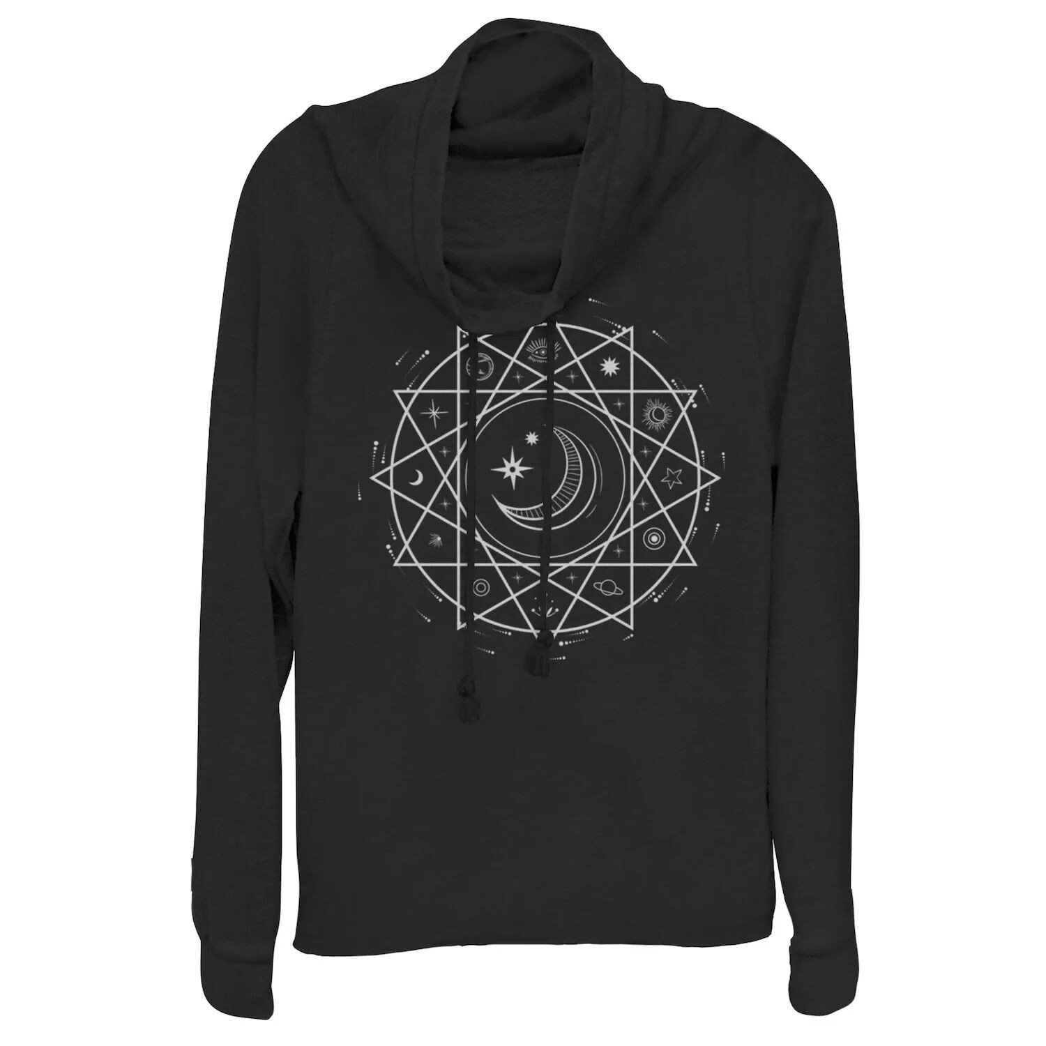 

Толстовка с хомутом и рисунком Celestial Icons для юниоров