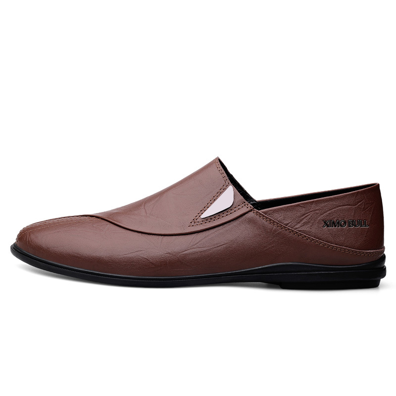 

XIMO BULL Мужские повседневные туфли мужские низкие топы коричневые, цвет Brown