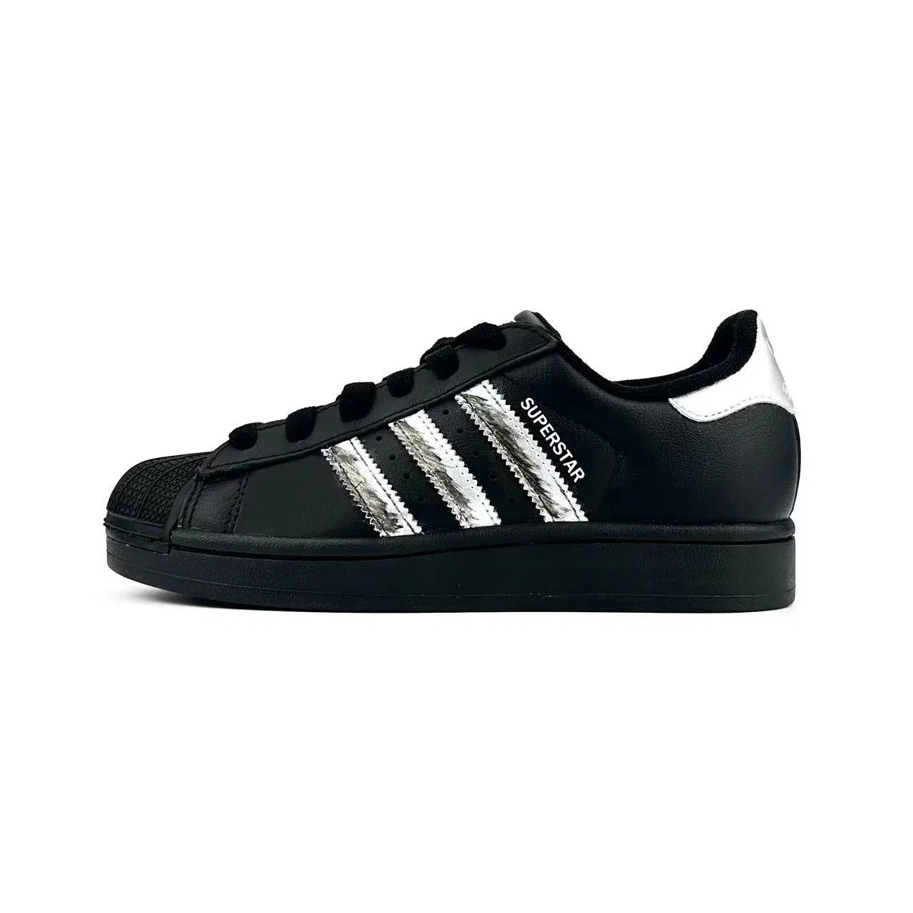 Суперстар 2 детские скейтбординговые кроссовки унисекс Adidas Originals, Silver