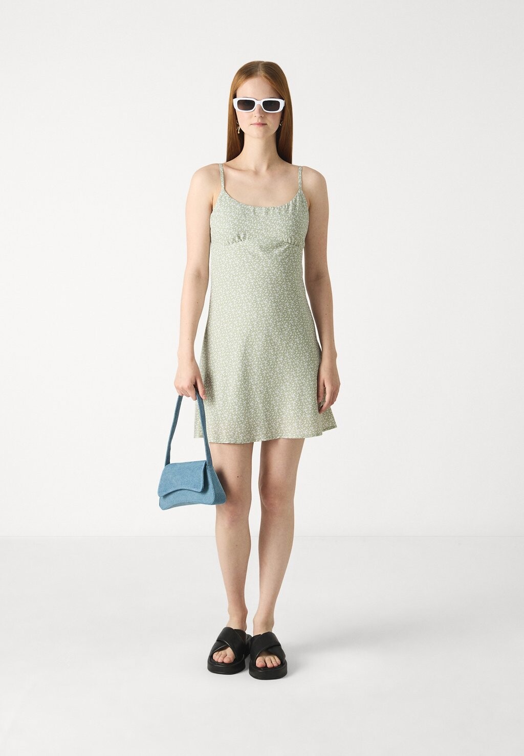 

Повседневное платье BARE MINI DRESS Hollister Co., синий