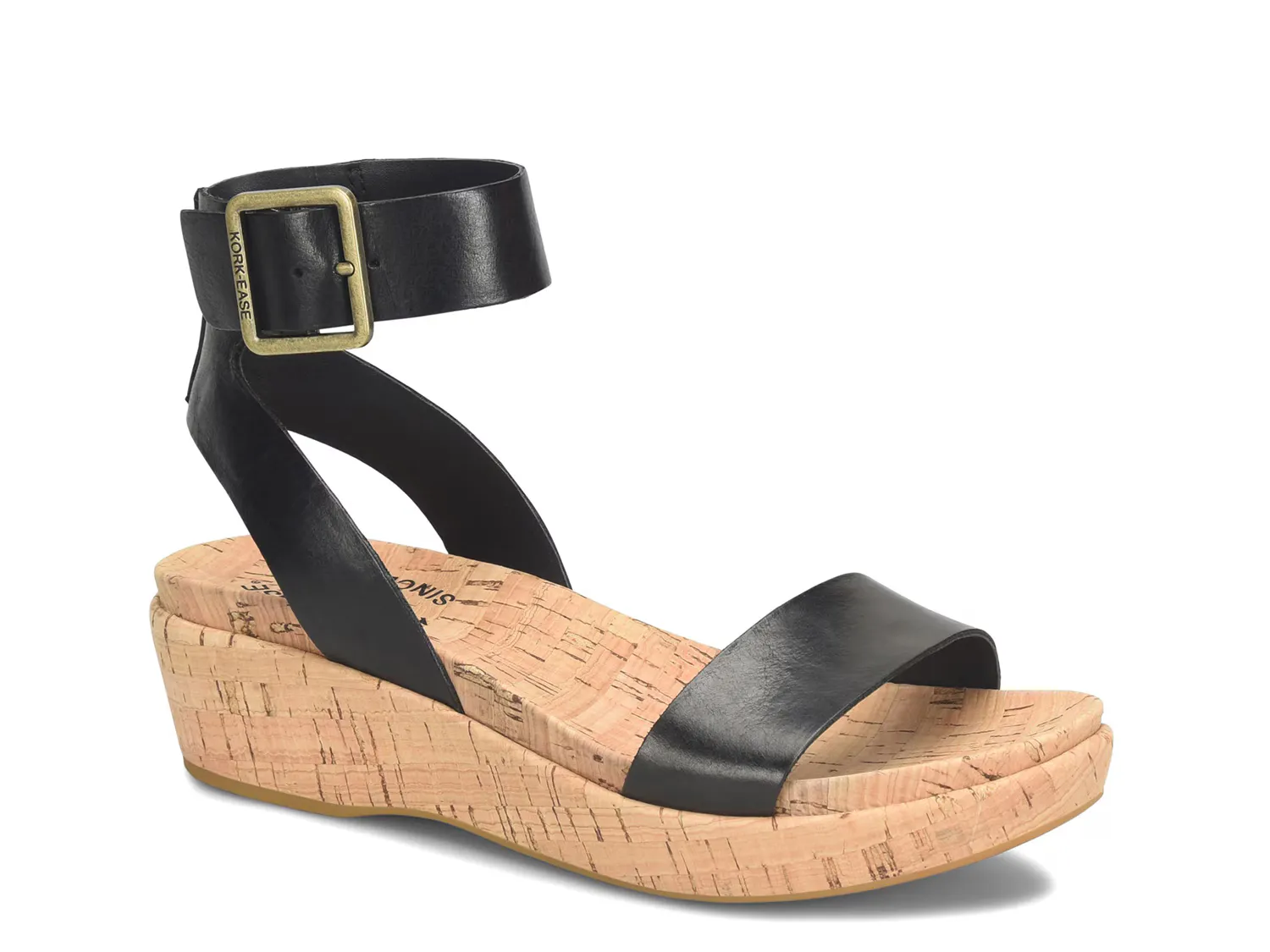 

Сандалии Mullica Wedge Sandal Kork-Ease, черный