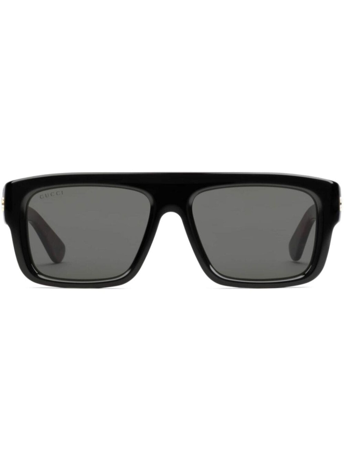 

Gucci Eyewear солнцезащитные очки в оправе черепаховой расцветки, черный
