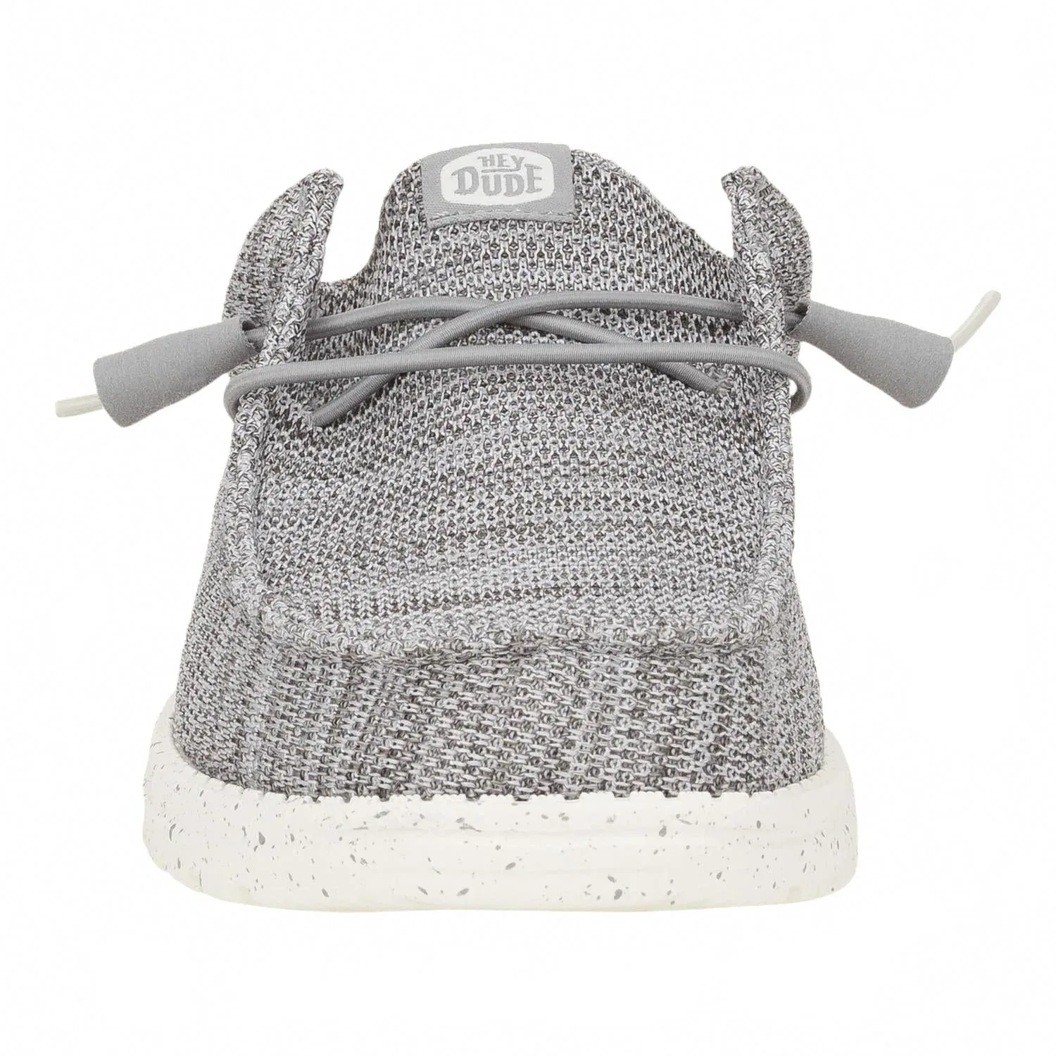 Hey Dude Men's Wally Slip Stretch Sox Shoes In Granite Grey — фото 3