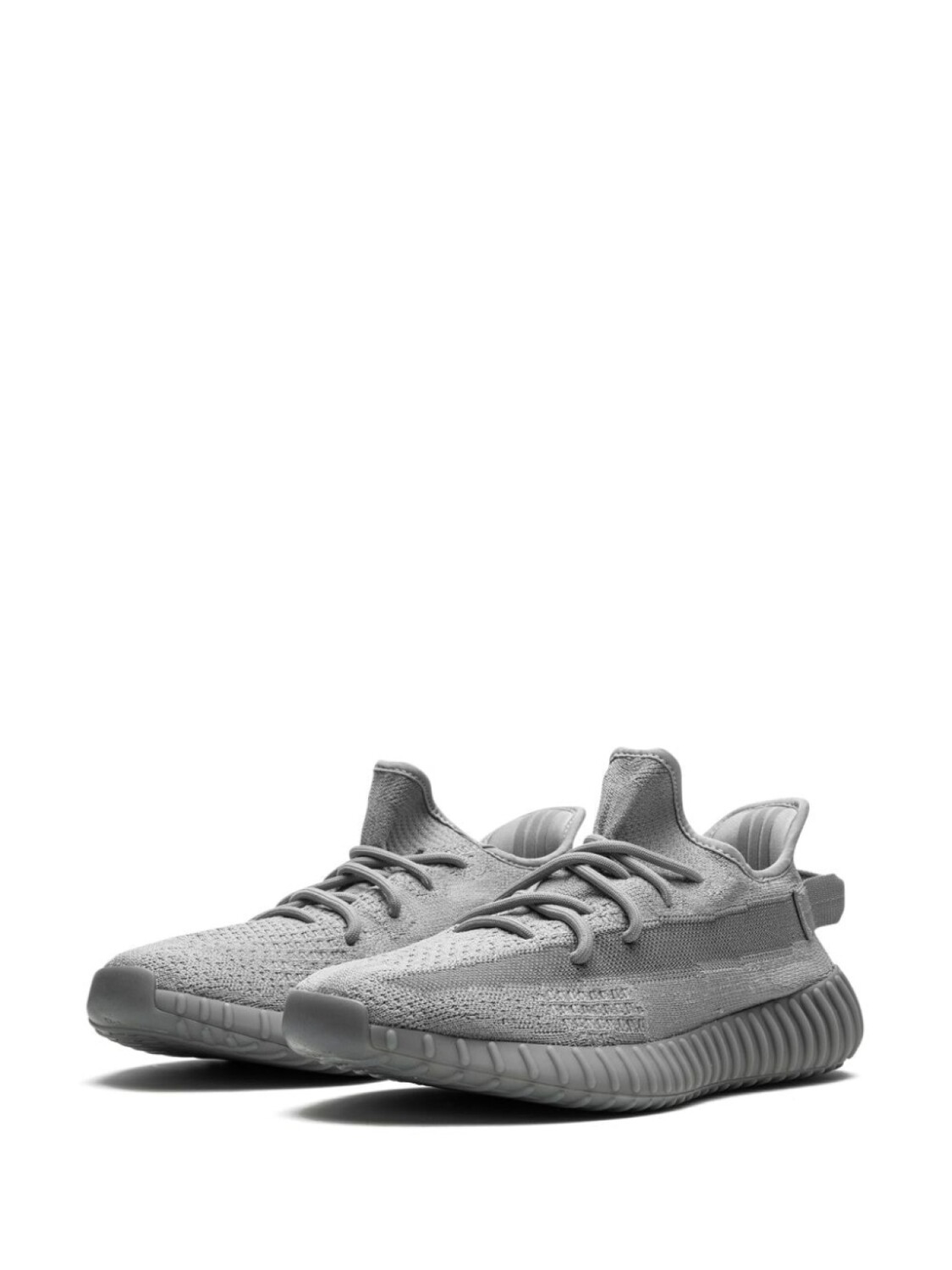 Кроссовки Boost 350 V2 Steel Grey Yeezy, серый — фото 2