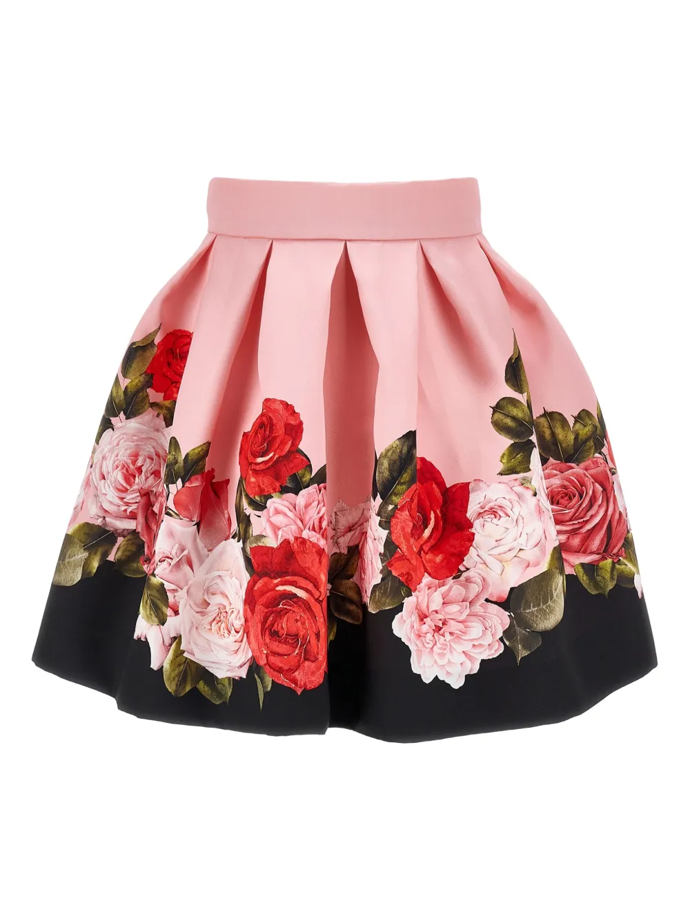 

Юбка с цветочным принтом Monnalisa, розовый